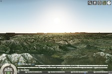 Earth atmosphere and lighting